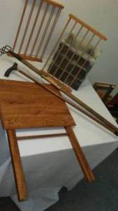 lot 264 image: Variety Of Wood Items.