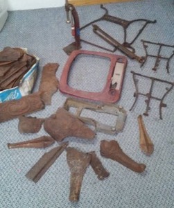 lot 266 image: Cast Stove Parts And More.