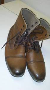 lot 278 image: Cowboy Boots, roper style, some manmade materials, gently used. sz. 10 M