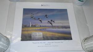 lot 287 image: Ducks Unlimited Sponsor Print, Limited Edition, 2012, John Green