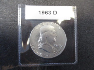 17. 1963-D Franklin Silver Half Dollar