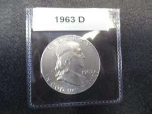 18. 1963-D Franklin Silver Half Dollar