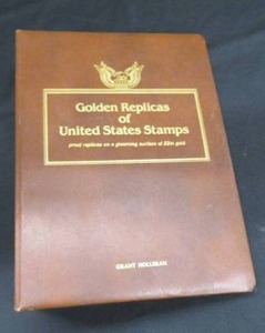 22KT GOLD REPLICAS OF USA STAMPS (13)