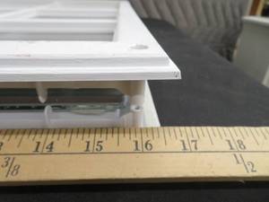 ENTRY DOOR WINDOW. NEW
