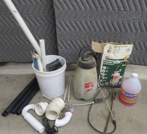 ACE LAWN AND GARDEN SPRAYER PLUS PLUMBING PARTS