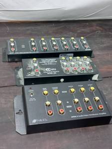 lot 141 image: AV Distribution Amps - CE Labs, Xantech, & Niles