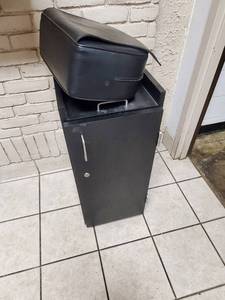 Cabinet With Hand Tools And Booster Seat