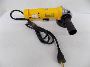 lot 6 image: Dewalt 4 12 Angle Grinder New