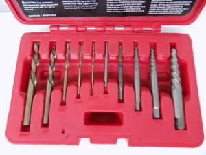 lot 10 image: Mac 10 pc Drill index L.H. Cobalt DrillExtractor set