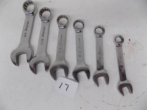 lot 17 image: Snap-On Short Wrench Set 716-34