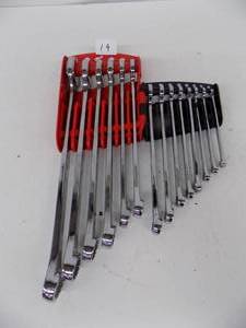 lot 19 image: Mac Wrench Set 14 - 1516 Full Set, in case (looks unused)