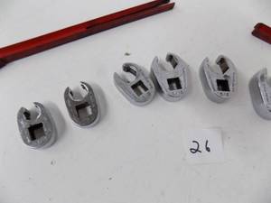 lot 26 image: Snap-On Crows Foot 38-34 Set - 7 count