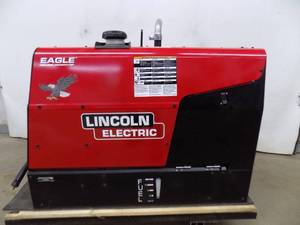 lot 20 image: Lincoln 10,000 Plus Eagle Engine Driven WelderGenerator (Like New 15 Hours)