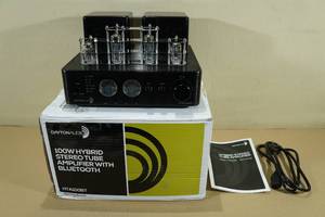 100 Watt Hybrid Stereo Tube Amplifier with Bluetooth - HTA100BT