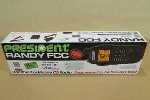 President Randy FCC Handheld or Mobile CB Radio