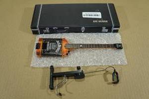 Axe Heaven Jack Daniels Mini Bass Guitar with Stand
