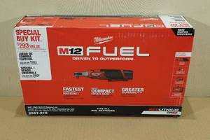Milwaukee M12 Fuel 38 High Speed Ratchet Kit