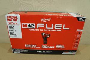 Milwaukee M12 Fuel 14 Hex Impact Driver Kit
