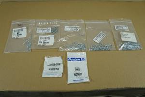 134 Assorted Sizes Zinc Plated Hairpin Cotters