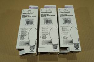 3 Philips Mastercolor Pulse Start 70W Bulbs