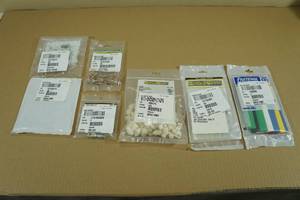 Assorted Electrical Connectors and Shrink Tubing
