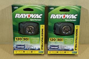2 Rayovac Sportsman Head Lamps