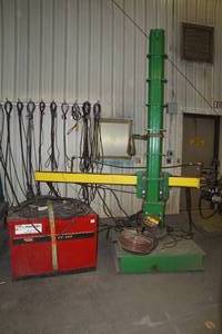 CWI 9X8M-PB 6 x 6 Sub Arc Welding Manipulator with Lincoln DC-600 Power Supply