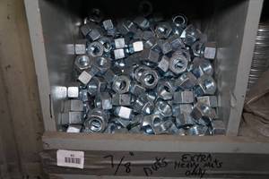 Assorted Fasteners - Mostly 78 Nuts and Bolts
