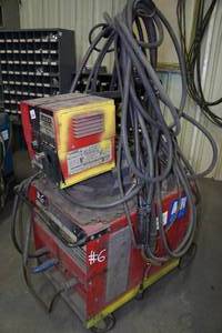 Lincoln Electric IdealArc CV-300 Welding Power Supply with LN-7 Wire Feeder