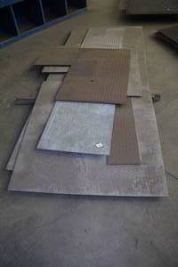 Assorted Diamond Plate Material