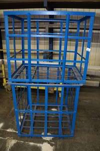 2 Custom Made Material Cages