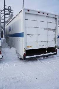 24 x 8 x 8 Van Body with Shelving and Fork Pockets - (V11)