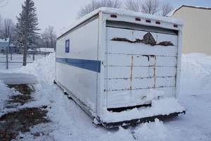 23 x 8 x 8 Van Body with Shelving and Fork Pockets - (4)