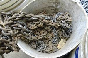 Bucket of Assorted Chains
