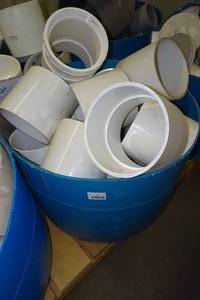 Assorted PVC Fittings - 6 Couplers