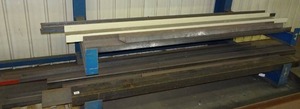 Assorted Steel Material - 10 Channel, 12 Channel, 6 Square