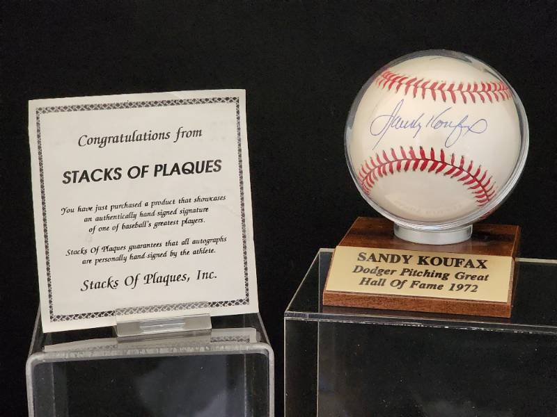 At Auction: CERTIFIED EARLY YOGI BERRA HAND SIGNED NEW YORK