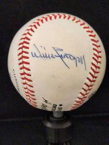 lot 12 image: Autographed Willie Stargell Baseball no COA