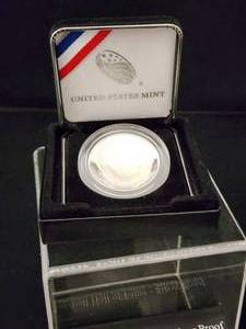 lot 20 image: 2014 National Baseball Hall of Fame Commemorative Silver Proof Coin