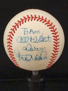 lot 62 image: Frank Viola Autographed Baseball No COA