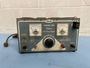 lot 13 image: Electro Model EFB Filtered DC  D.C. Power Supply