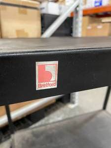 lot 32 image: 3-Shelf Heavy Duty Industrial Warehouse Utility Cart - Bretford