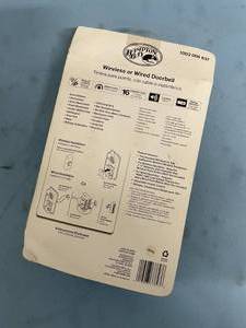 lot 36 image: Hampton Bay Wired or Wireless Doorbell (Door Bell) - New