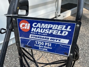 lot 41 image: Campbell Hausfeld 1750 PSI  2.0 GPM Pressure Washer  Power Washer
