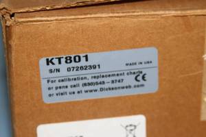 lot 53 image: Dickson KT-Series Temperature Chart Recorder
