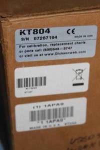 lot 54 image: Dickson KT-Series Microprocessor Based K-Thermocouple Temperature Recorder