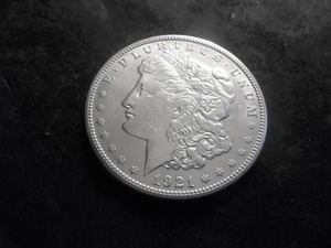 1921 S Morgan Silver Dollar