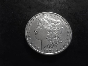 1879 S Morgan Silver Dollar