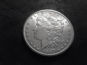 1887 S Morgan Silver Dollar