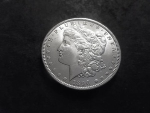 1890 Morgan Silver Dollar